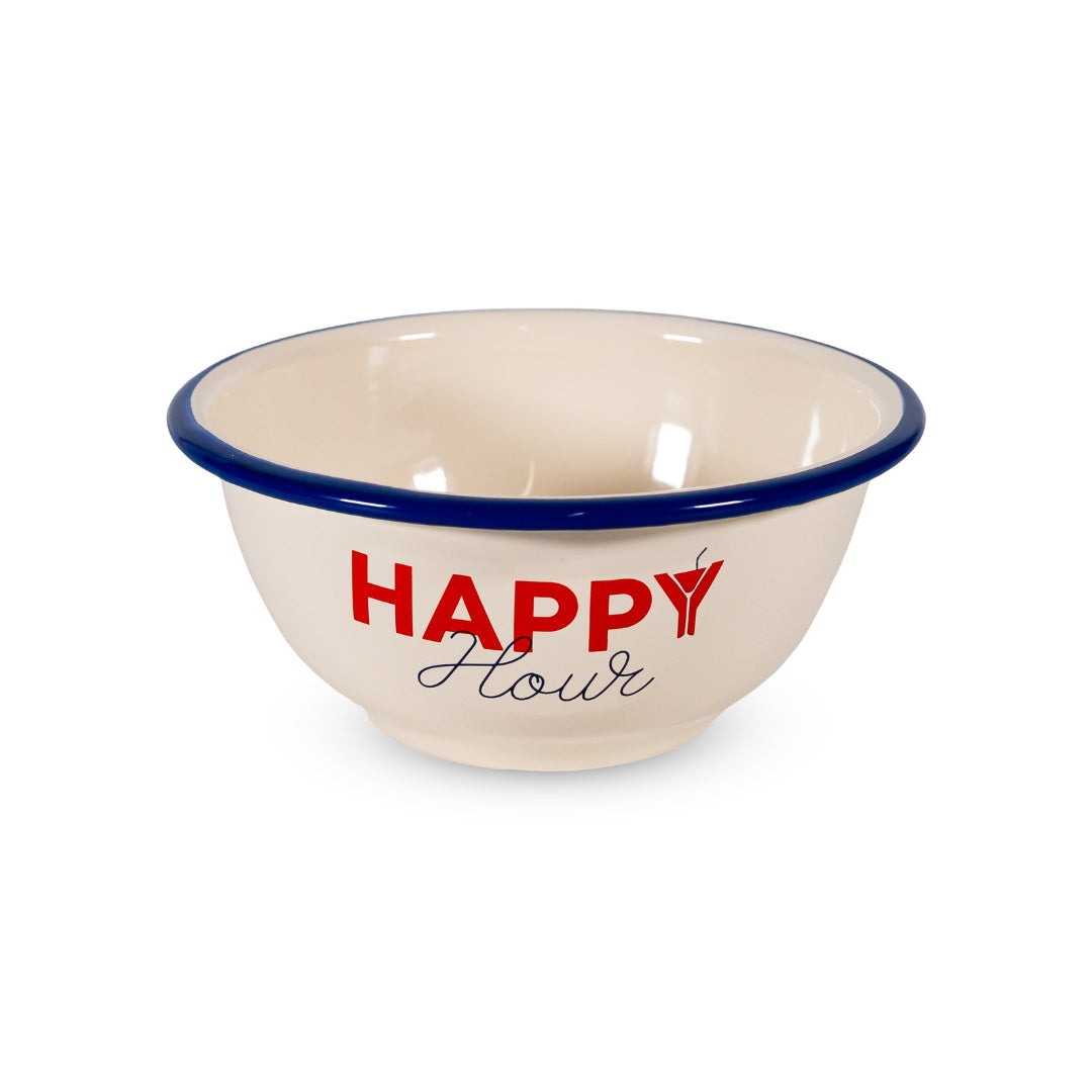 Happy Hour Enamel Bowl, the best customized gift and gifts for her and for him from Inna Carton online shop Dubai, UAE!
