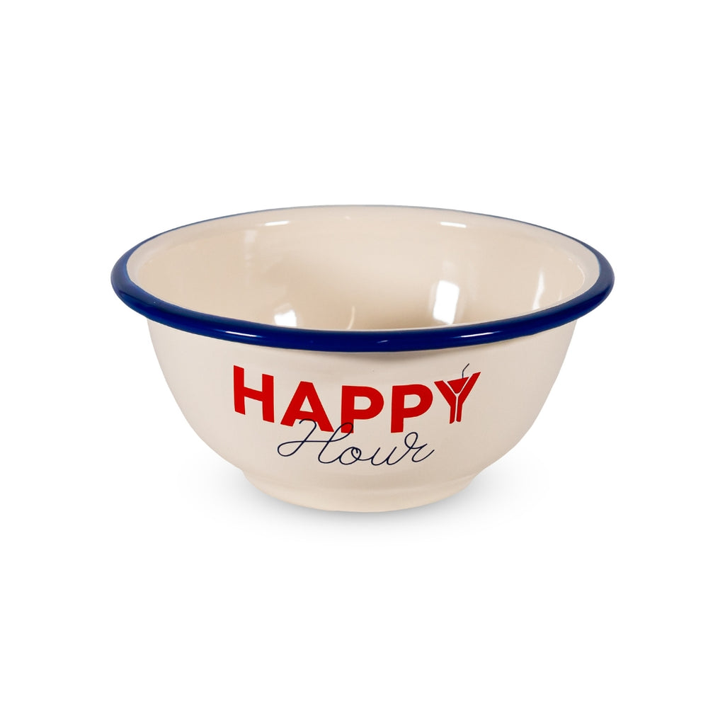 Happy Hour Enamel Bowl, the best customized gift and gifts for her and for him from Inna Carton online shop Dubai, UAE!
