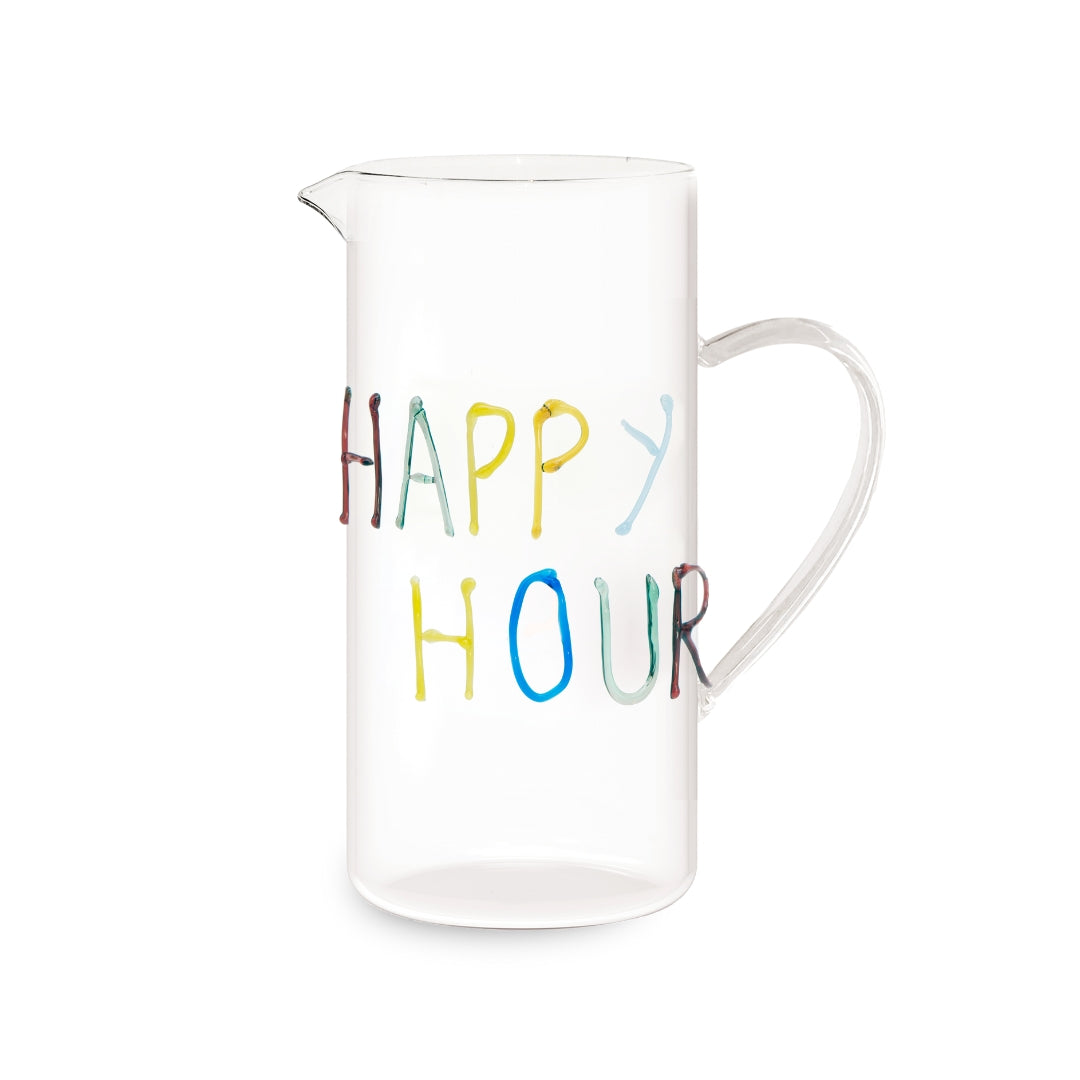 Happy Hour Glass Jug, the best customized gift and gifts for her and for him from Inna Carton online shop Dubai, UAE!
