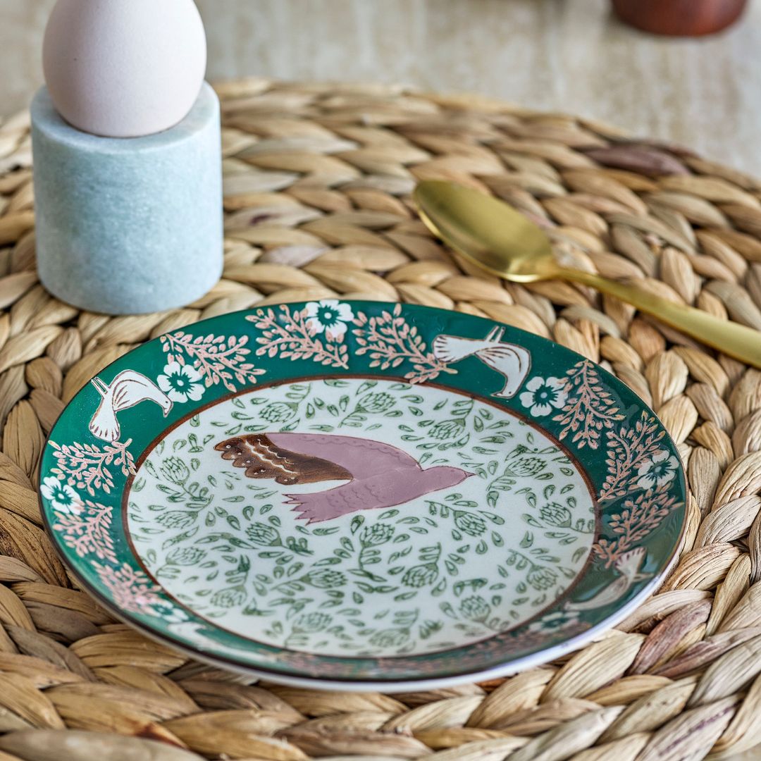 Hezha Stoneware Plate, the best customized gift and gifts for her and for him from Inna Carton online shop Dubai, UAE!
