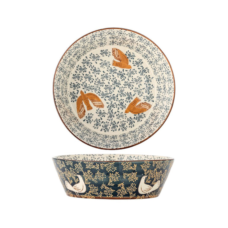 Hezha Stoneware Bowl | Blue, the best customized gift and gifts for her and for him from Inna Carton online shop Dubai, UAE!
