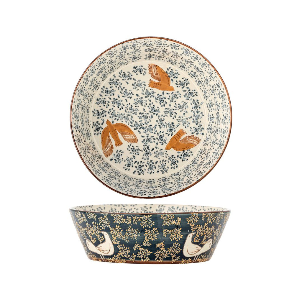 Hezha Stoneware Bowl | Blue, the best customized gift and gifts for her and for him from Inna Carton online shop Dubai, UAE!
