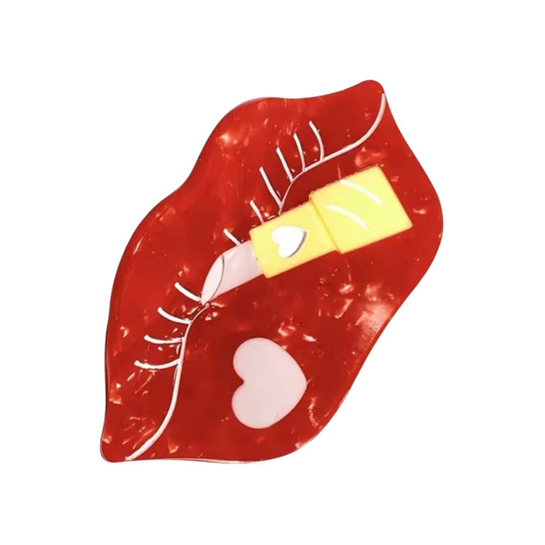 Hot Lips Hair Claw Clip, the best customized gift and gifts for her and for him from Inna Carton online shop Dubai, UAE!
