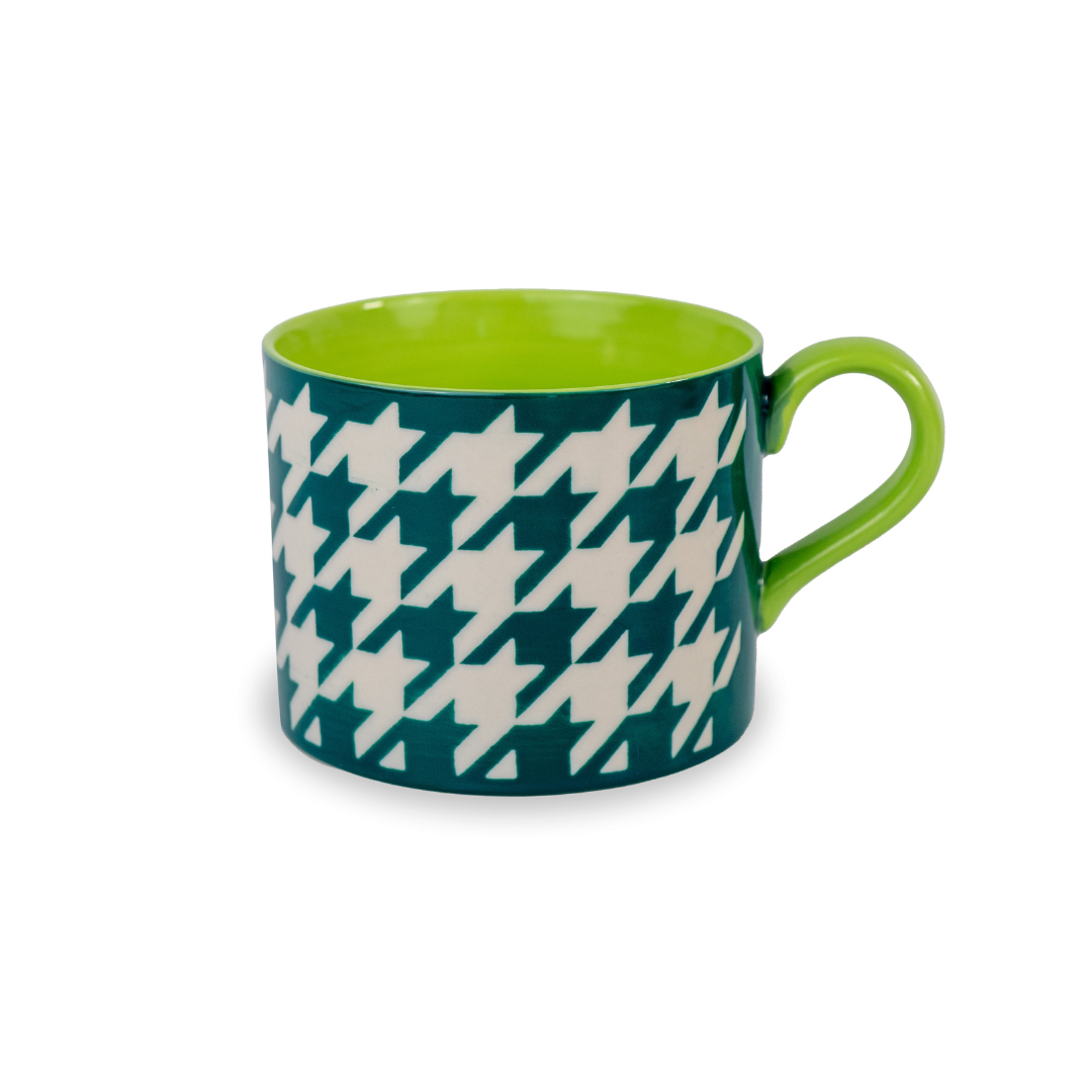 Houndstooth Mug, the best customized gift and gifts for her and for him from Inna Carton online shop Dubai, UAE!
