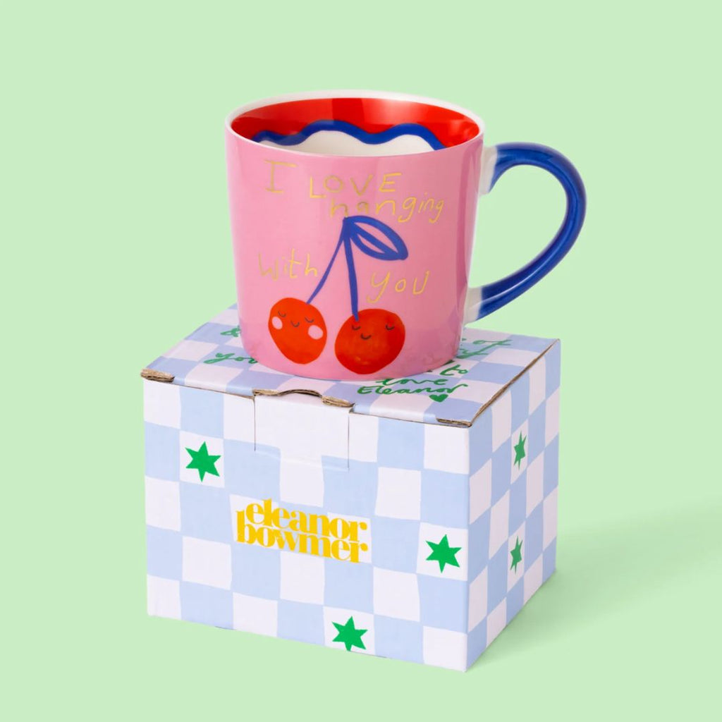 I Love Hanging With You Porcelain Mug, the best customized gift and gifts for her and for him from Inna Carton online shop Dubai, UAE!
