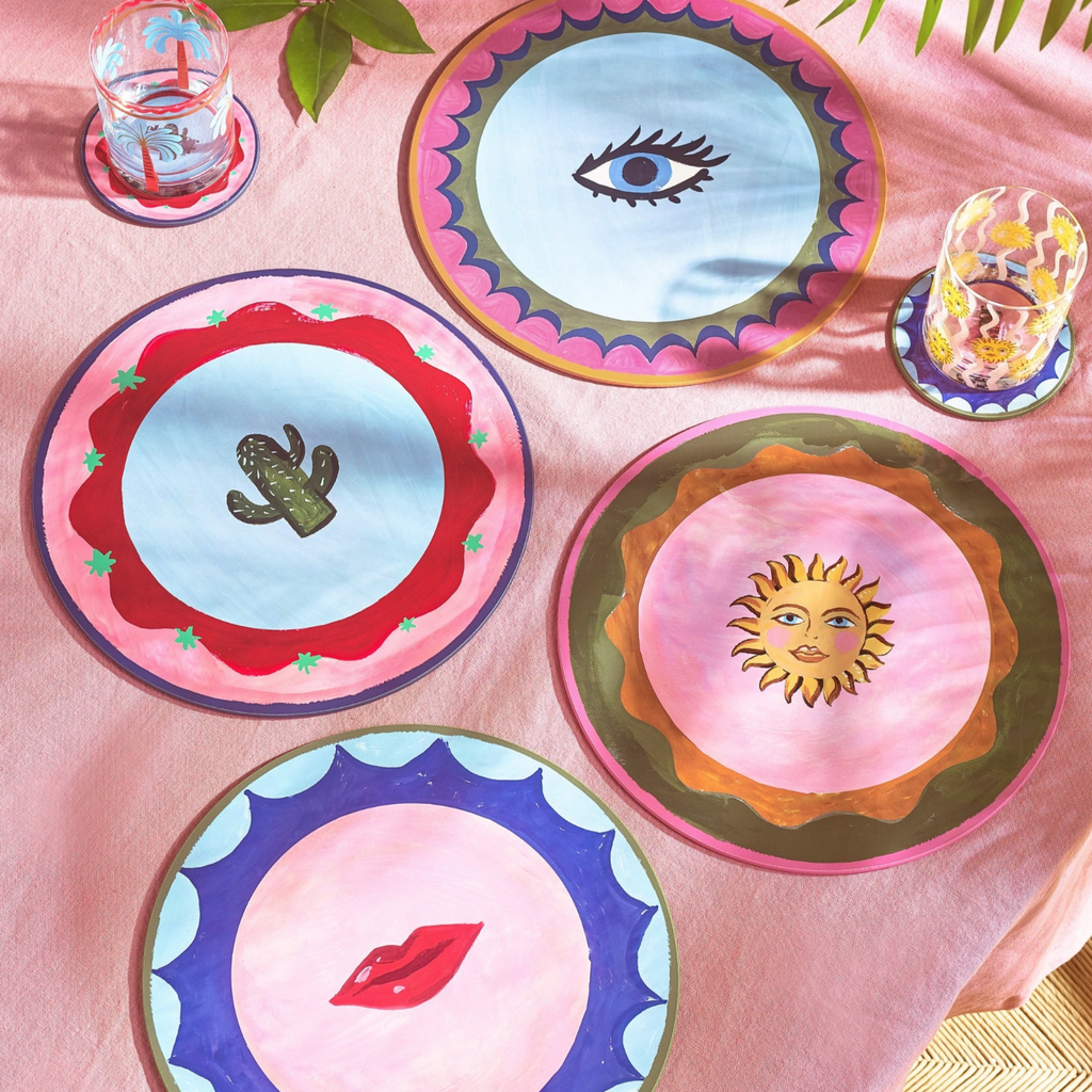 Eleanor Bowmer Electric Coast Set of 4 Cork Placemats, the best customize gift and gifts for her and for him from Inna Carton online shop Dubai, UAE!