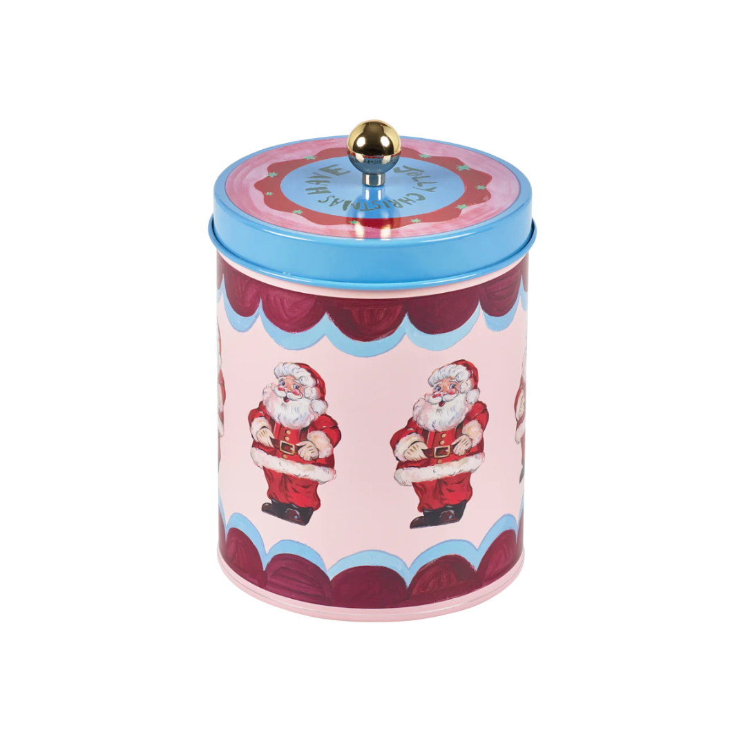 Chrisitmas Jolly Santa Biscuit Tin, the best customized gift and gifts for her and for him from Inna Carton online shop Dubai, UAE!
