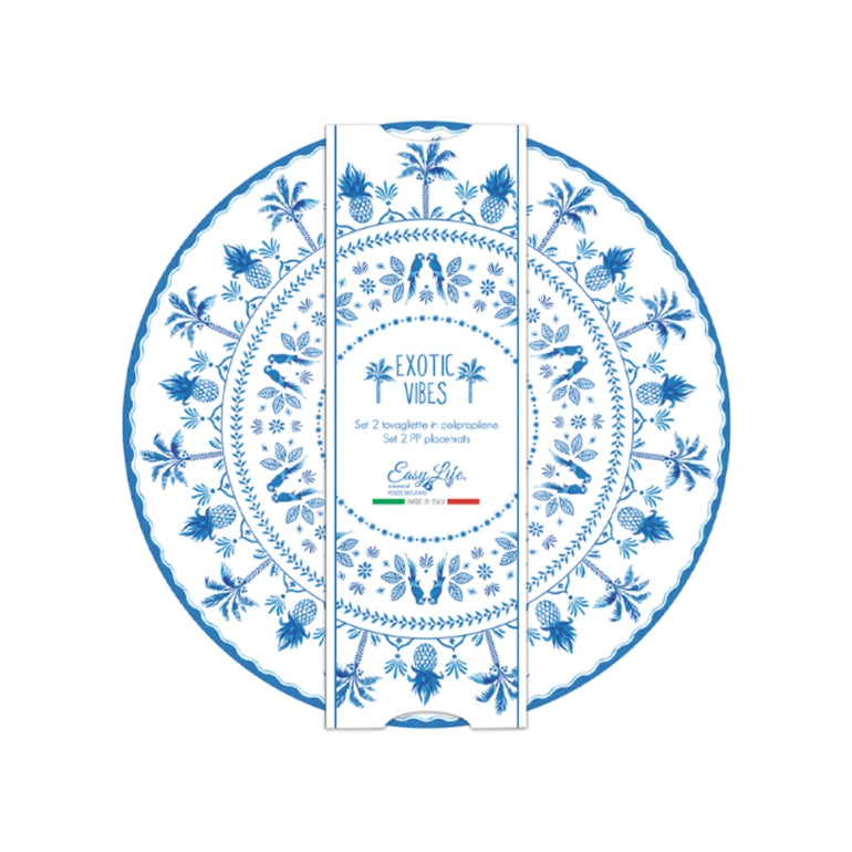 Jungle Placemats Set Blue, the best customized gift and gifts for her and for him from Inna Carton online shop Dubai, UAE!