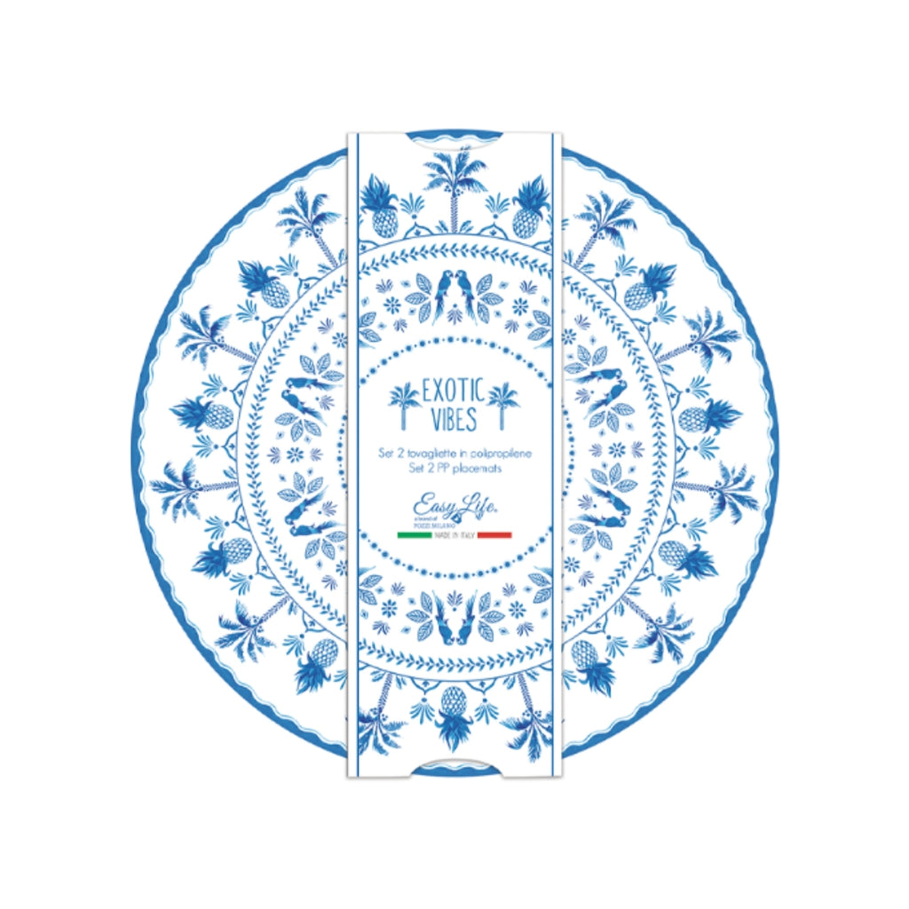 Jungle Placemats Set Blue, the best customized gift and gifts for her and for him from Inna Carton online shop Dubai, UAE!