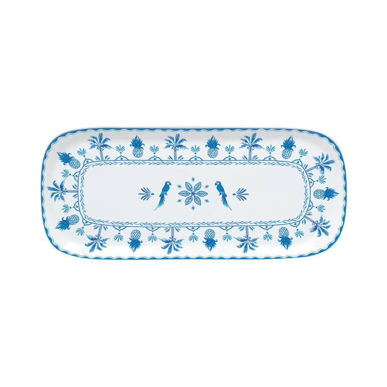 Jungle Porcelain Platter Blue, the best customized gift and gifts for her and for him from Inna Carton online shop Dubai, UAE!
