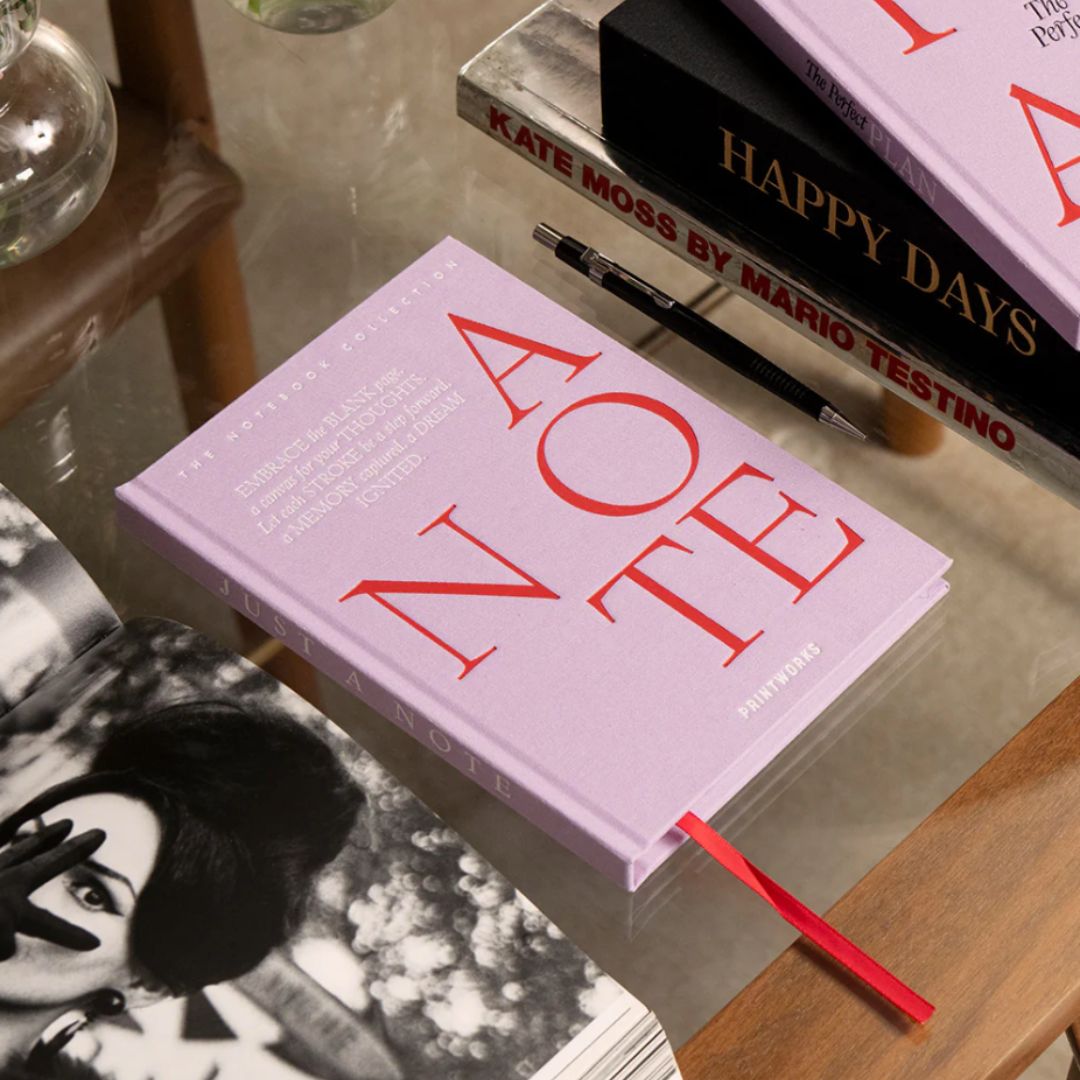 Just A Note Notebook Violet, the best customized gift and gifts for her and for him from Inna Carton online shop Dubai, UAE!
