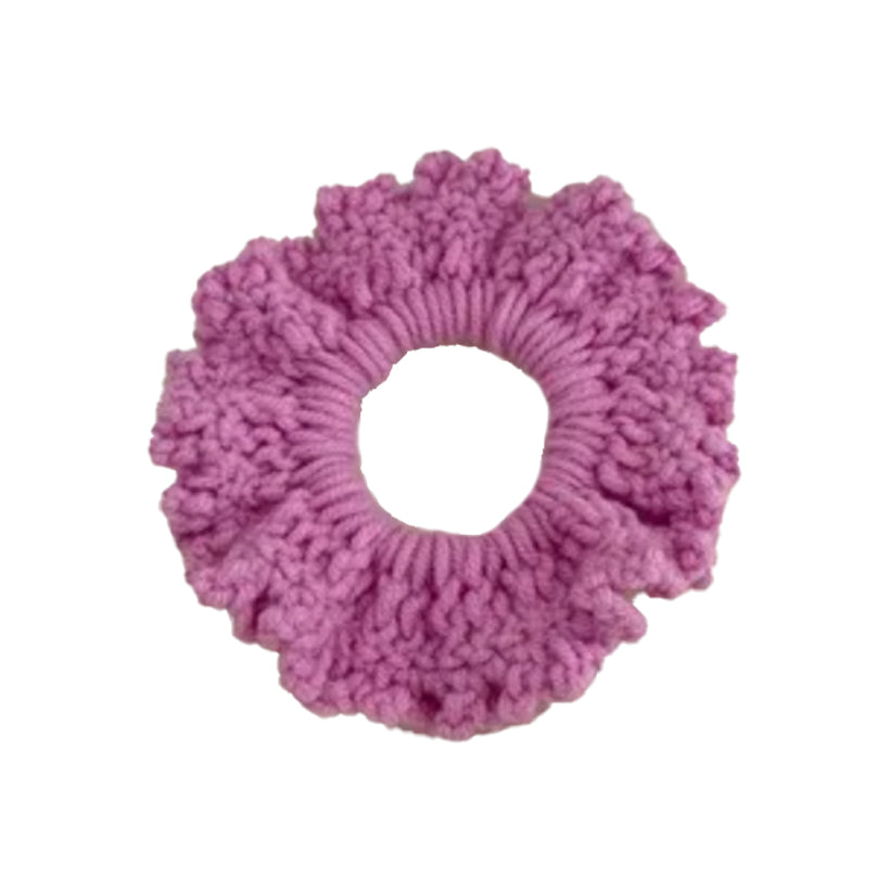 Knitted Hair Scrunchy | Pink, shop the best Christmas gift gifts for her for him from Inna carton online store dubai, UAE!