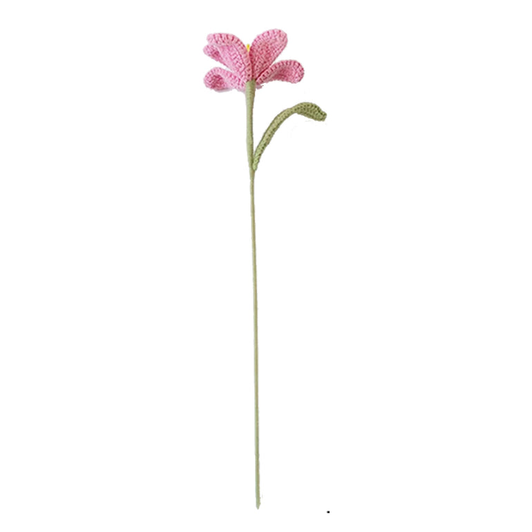 Knitted Flower Stem | Tulip White, shop the best Christmas gift gifts for her for him from Inna carton online store dubai, UAE!
