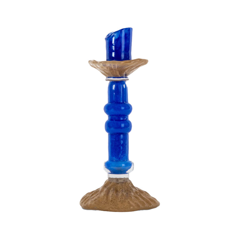 Lara Candlestick Blue Beige, the best customized gift and gifts for her and for him from Inna Carton online shop Dubai, UAE!