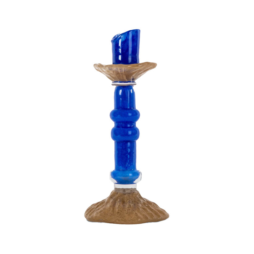 Lara Candlestick Blue Beige, the best customized gift and gifts for her and for him from Inna Carton online shop Dubai, UAE!