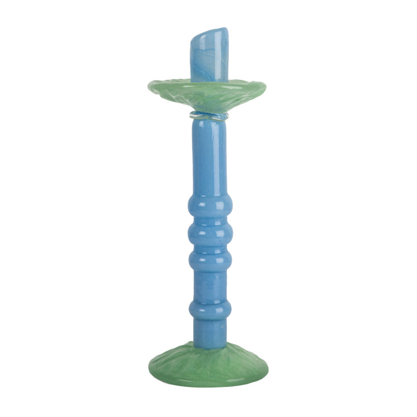 Lara Candlestick L Blue Mint, the best customized gift and gifts for her and for him from Inna Carton online shop Dubai, UAE!