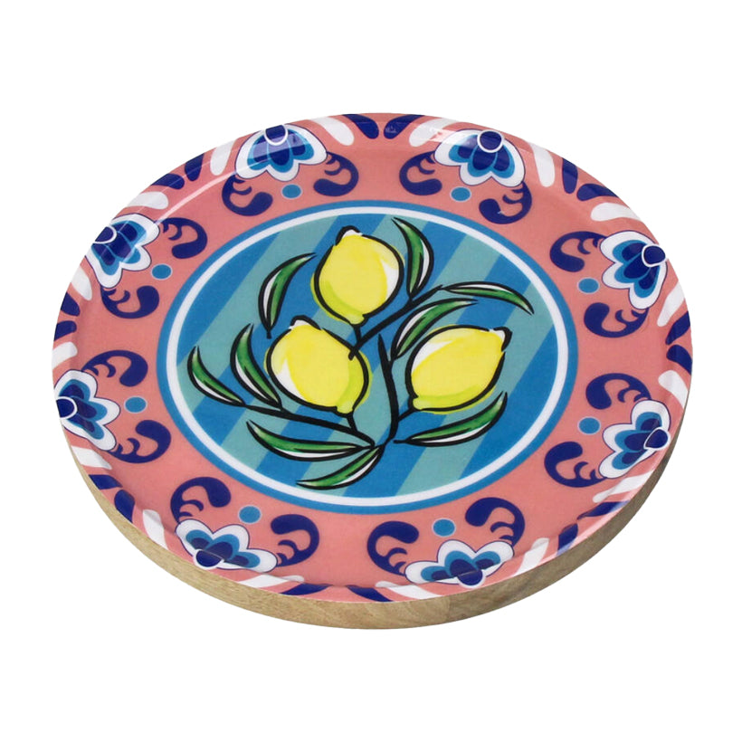 Lemon Wooden Platter, the best customized gift and gifts for her and for him from Inna Carton online shop Dubai, UAE!