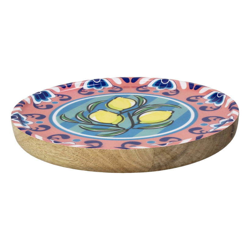 Lemon Wooden Platter, the best customized gift and gifts for her and for him from Inna Carton online shop Dubai, UAE!