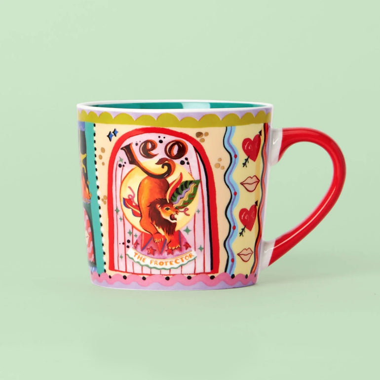Leo Porcelain Mug, the best customized gift and gifts for her and for him from Inna Carton online shop Dubai, UAE!
