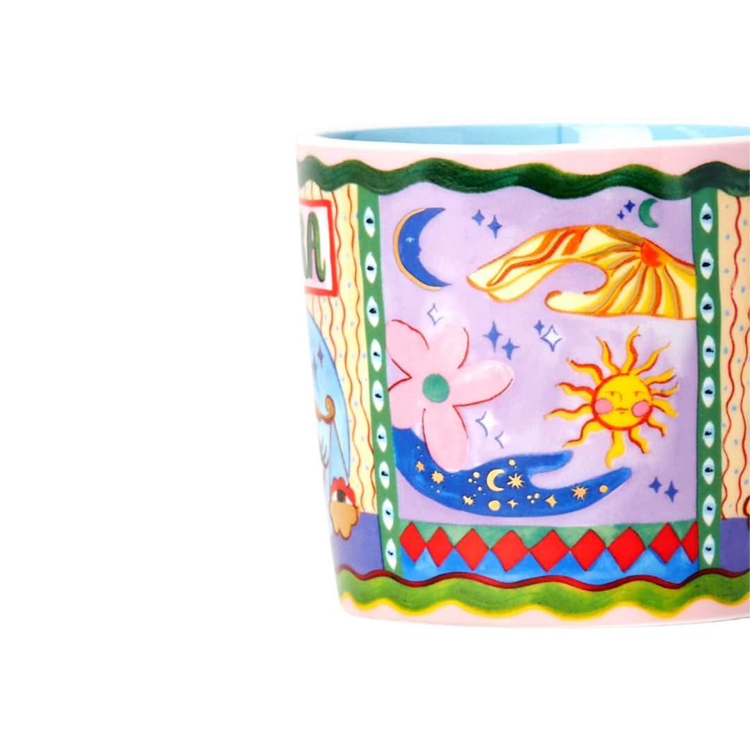 Libra Porcelain Mug, the best customized gift and gifts for her and for him from Inna Carton online shop Dubai, UAE!
