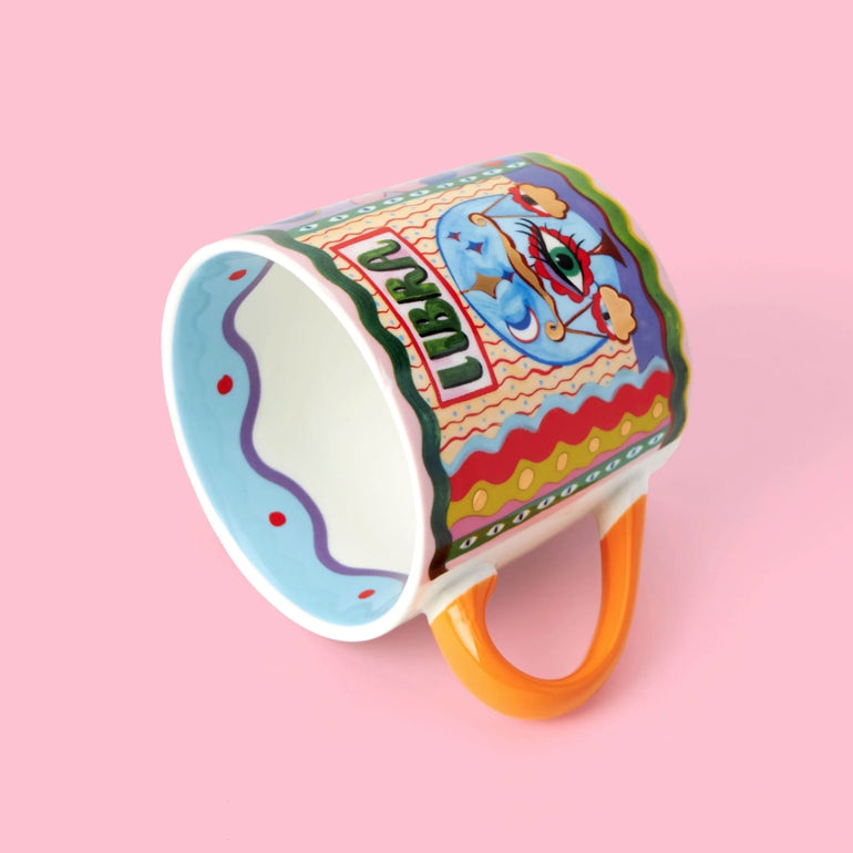 Libra Porcelain Mug, the best customized gift and gifts for her and for him from Inna Carton online shop Dubai, UAE!
