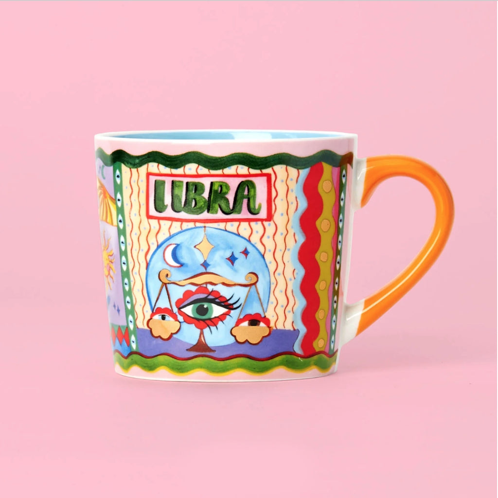 Libra Porcelain Mug, the best customized gift and gifts for her and for him from Inna Carton online shop Dubai, UAE!
