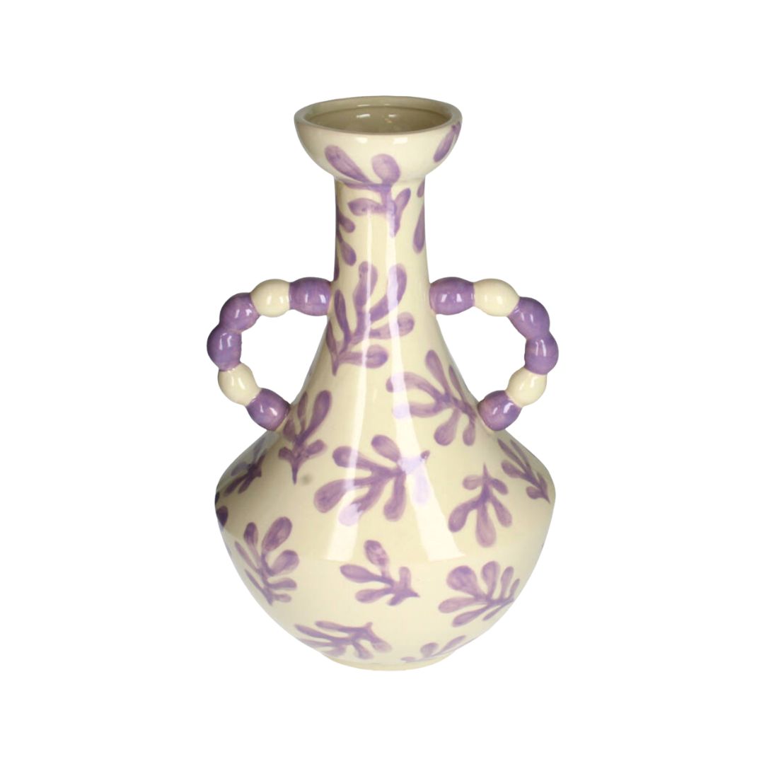 Lila Bead Stoneware Vase, the best customized gift and gifts for her and for him from Inna Carton online shop Dubai, UAE!
