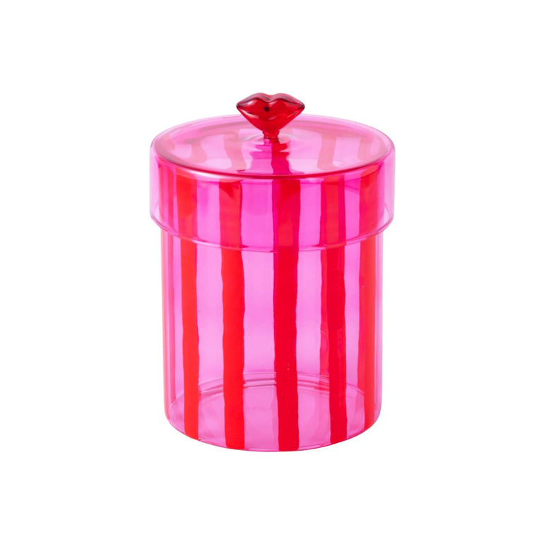 Lips Glass Jar Large, the best customized gift and gifts for her and for him from Inna Carton online shop Dubai, UAE!
