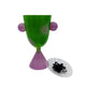 Lota Mabkhara Incense Burner Spotted Holy Quran Hand Embroidered Green Palm Nourie Glass Jar, the best ramadan customize gift and gifts for her and for him from Inna Carton online shop Dubai, UAE!