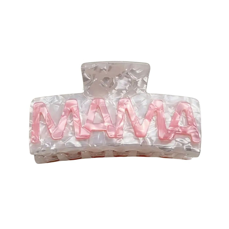 MAMA Acetate Hair Claw Clip, the best customized gift and gifts for her and for him from Inna Carton online shop Dubai, UAE!
