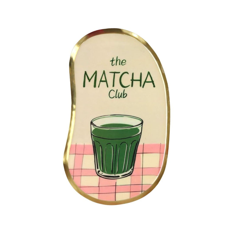 The Matcha Club Iron Tray, the best customized gift and gifts for her and for him from Inna Carton online shop Dubai, UAE!

