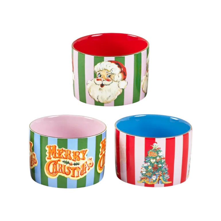 Christmas Merry Dip Bowls, the best customized gift and gifts for her and for him from Inna Carton online shop Dubai, UAE!
