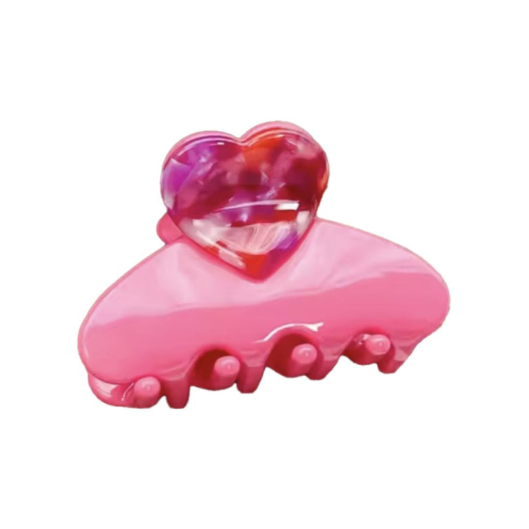 Mini Love Claw Clip | Hot Pink, the best customized gift and gifts for her and for him from Inna Carton online shop Dubai, UAE!
