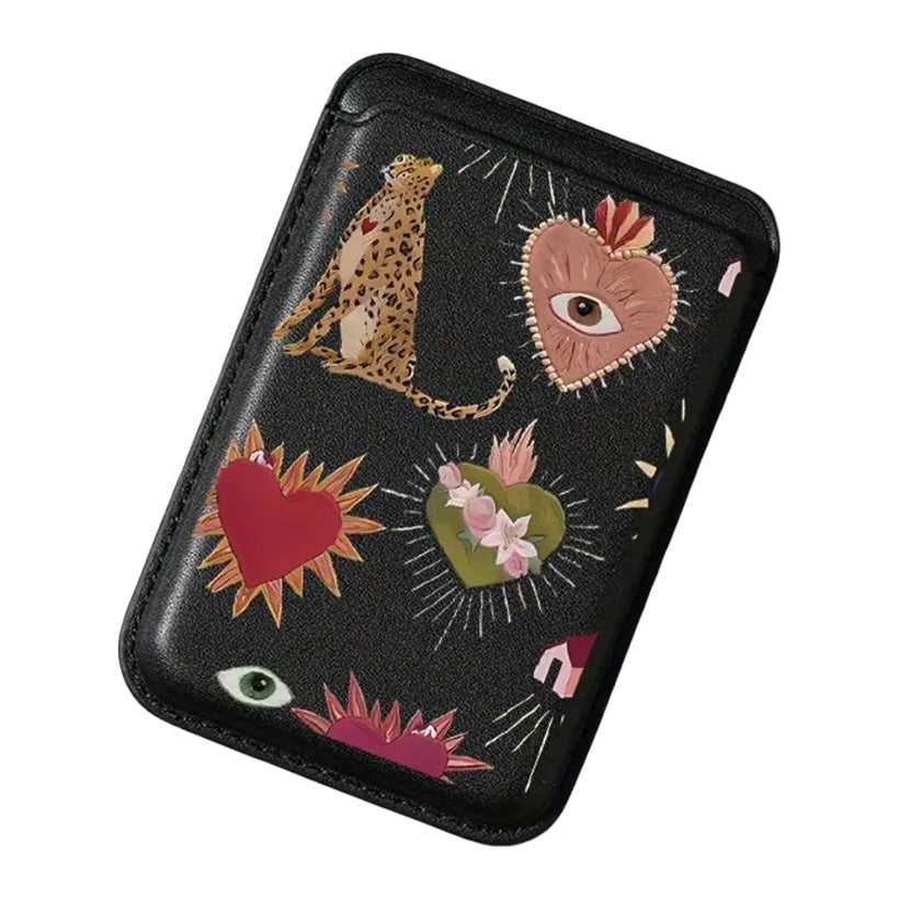 Mystical Phone Case Card Holder Black, the best customized gift and gifts for her and for him from Inna Carton online shop Dubai, UAE!