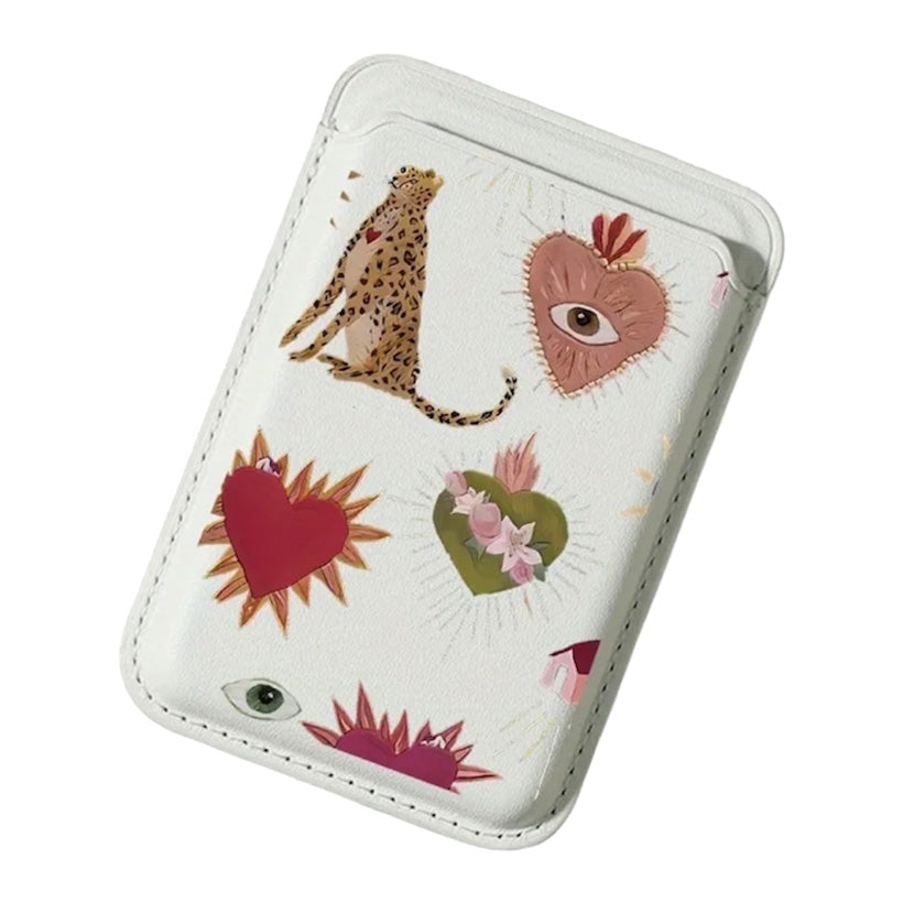 Mystical Phone Case Card Holder White, the best customized gift and gifts for her and for him from Inna Carton online shop Dubai, UAE!