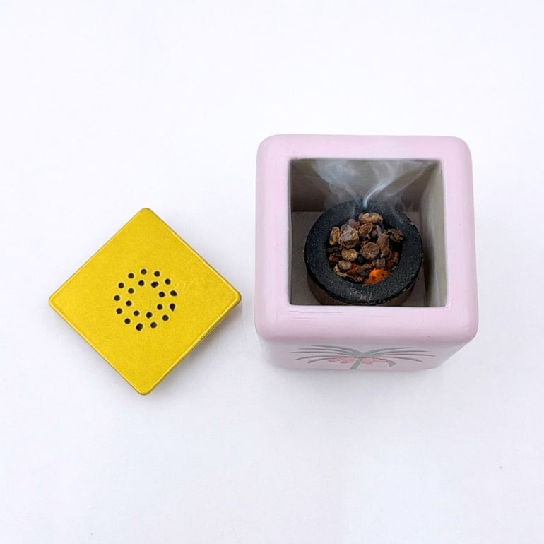 Nakhla Concrete Bakhour Burner, the best customized gift and gifts for her and for him from Inna Carton online shop Dubai, UAE!
