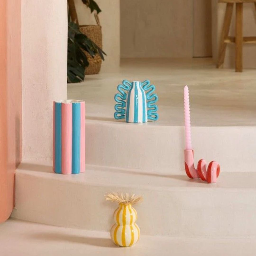 Nicolas Ceramic Vase Rayas, the best customized gift and gifts for her and for him from Inna Carton online shop Dubai, UAE!
