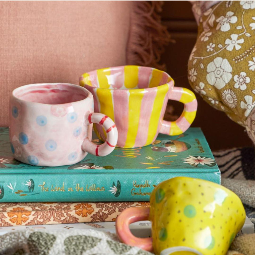 Nini Cup Set Mustard, the best customized gift and gifts for her and for him from Inna Carton online shop Dubai, UAE!