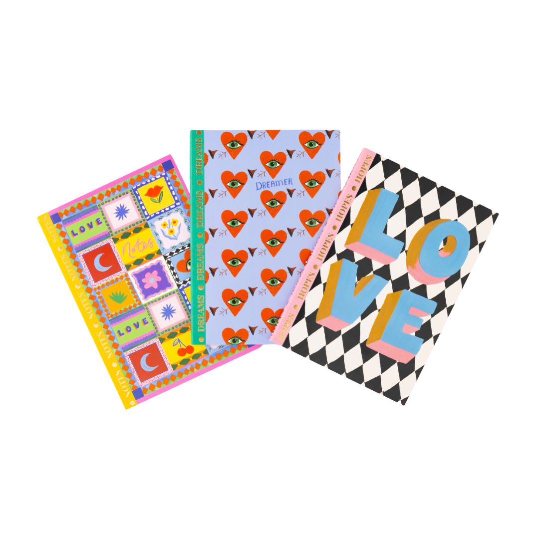 Notes, Hopes & Dreams A5 Notebook | Set, the best customized gift and gifts for her and for him from Inna Carton online shop Dubai, UAE!
