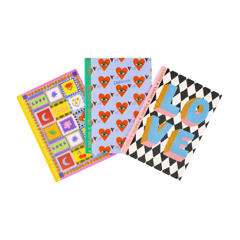 Notes, Hopes & Dreams A5 Notebook | Set, the best customized gift and gifts for her and for him from Inna Carton online shop Dubai, UAE!
