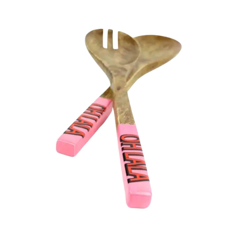 Oh La La Salad Servers, the best customized gift and gifts for her and for him from Inna Carton online shop Dubai, UAE!
