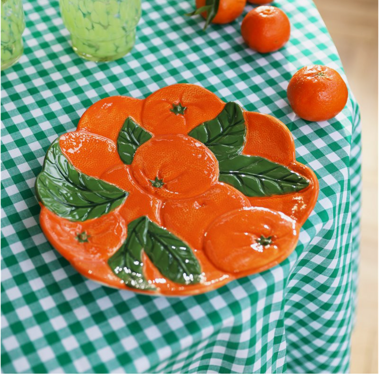 Orange Platter, the best gift and gifts for him and for her from Inna Carton, the best online gift store in Dubai, UAE.