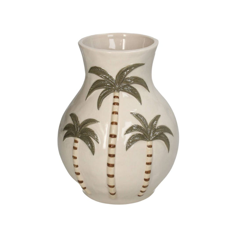 Palm Grove Stoneware Vase, the best customized gift and gifts for her and for him from Inna Carton online shop Dubai, UAE!
