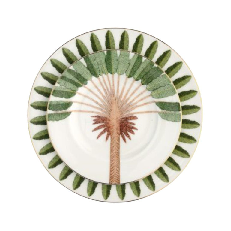 The Palm Porcelain Dinner Plates Set, the best customized gift and gifts for her and for him from Inna Carton online shop Dubai, UAE!