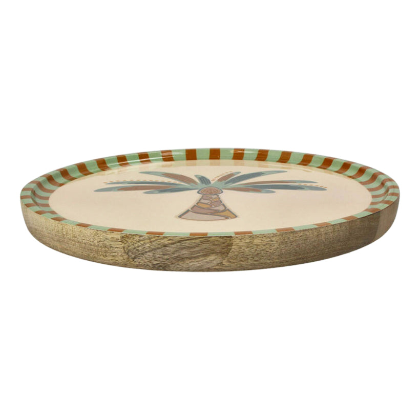 Palm Wooden Platter, the best customized gift and gifts for her and for him from Inna Carton online shop Dubai, UAE!