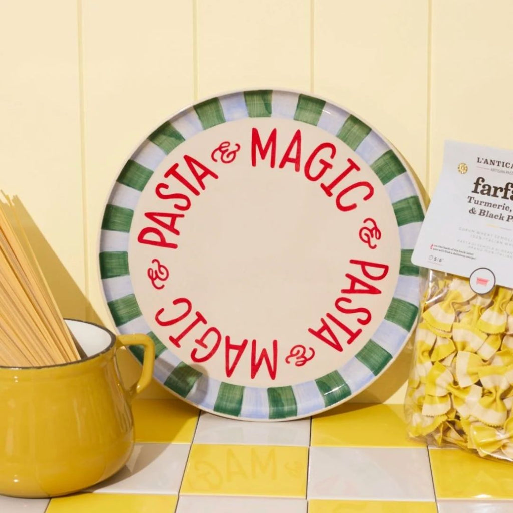 Pasta, Magic Ceramic Serving Platter, the best customized gift and gifts for her and for him from Inna Carton online shop Dubai, UAE!

