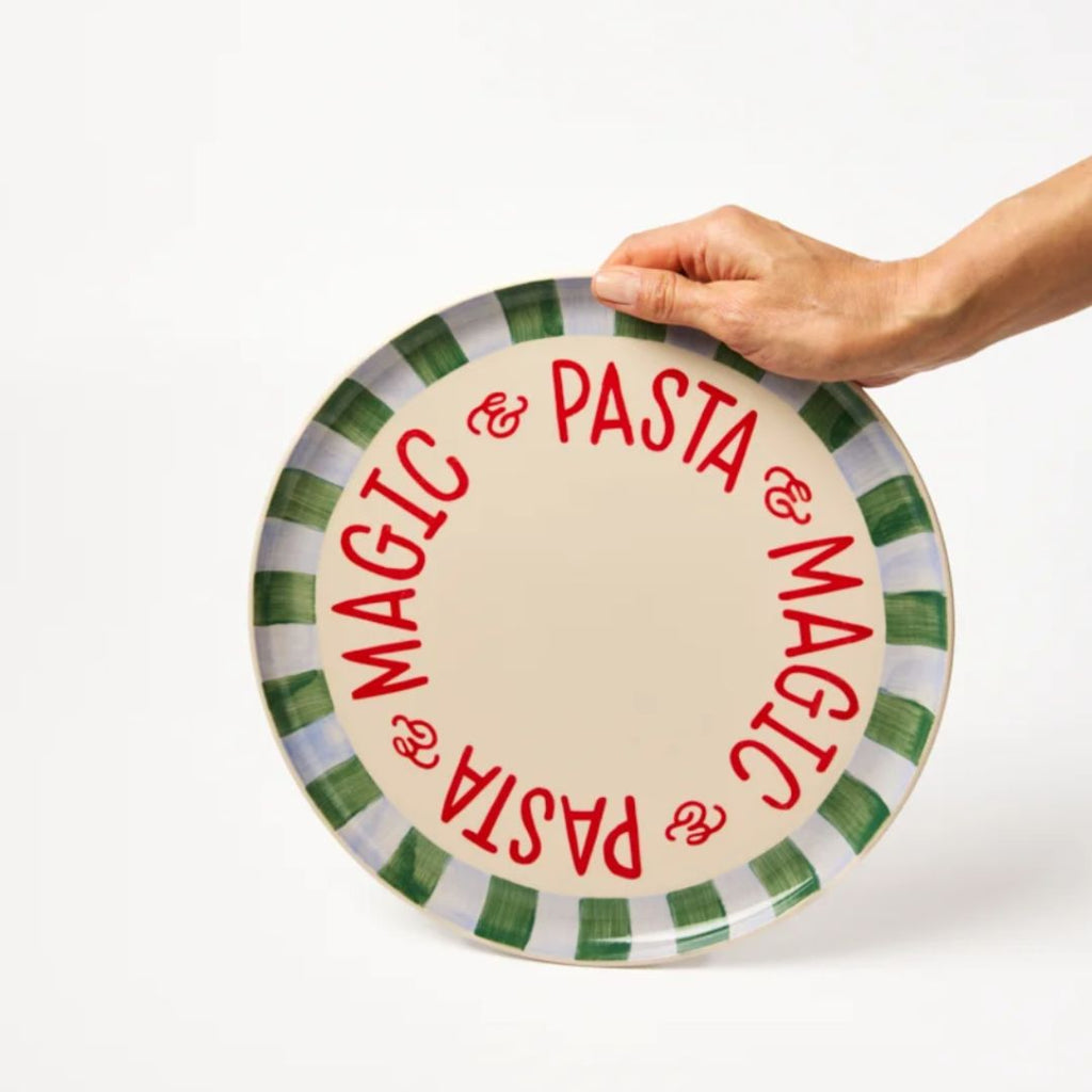 Pasta, Magic Ceramic Serving Platter, the best customized gift and gifts for her and for him from Inna Carton online shop Dubai, UAE!
