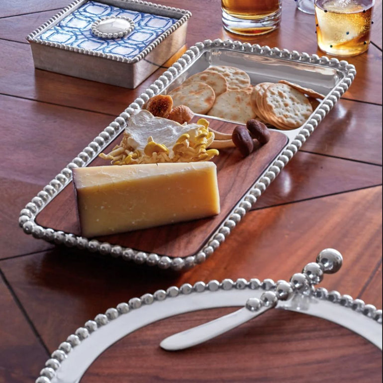 Pearl Aluminium Cheese Platter, the best customized gift and gifts for her and for him from Inna Carton online shop Dubai, UAE!
