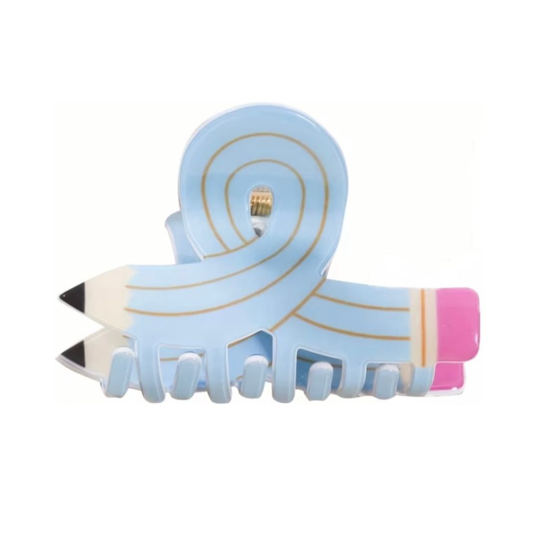 Creative Twisted Pencil Acetate Hair Claw Clip, the best customized gift and gifts for her and for him from Inna Carton online shop Dubai, UAE!
