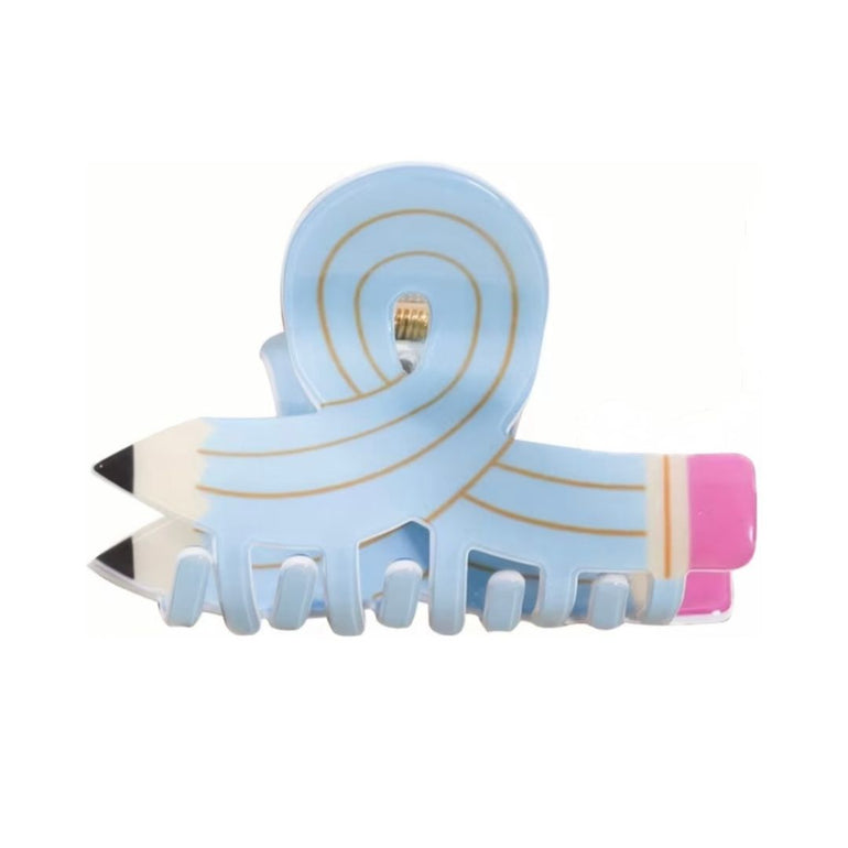 Creative Twisted Pencil Acetate Hair Claw Clip, the best customized gift and gifts for her and for him from Inna Carton online shop Dubai, UAE!
